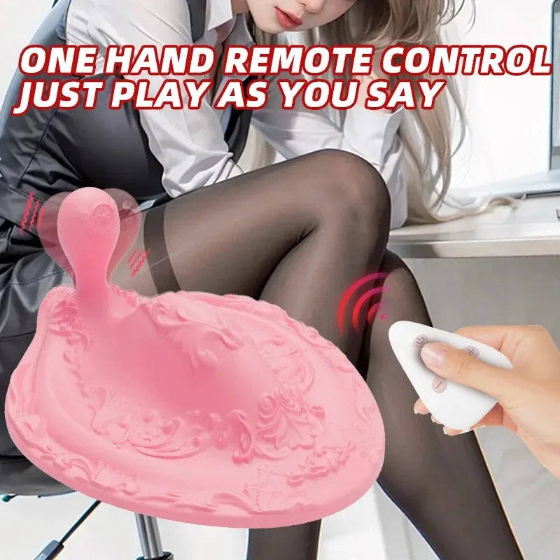 Queen Cushion: Vibrator Remote Contro