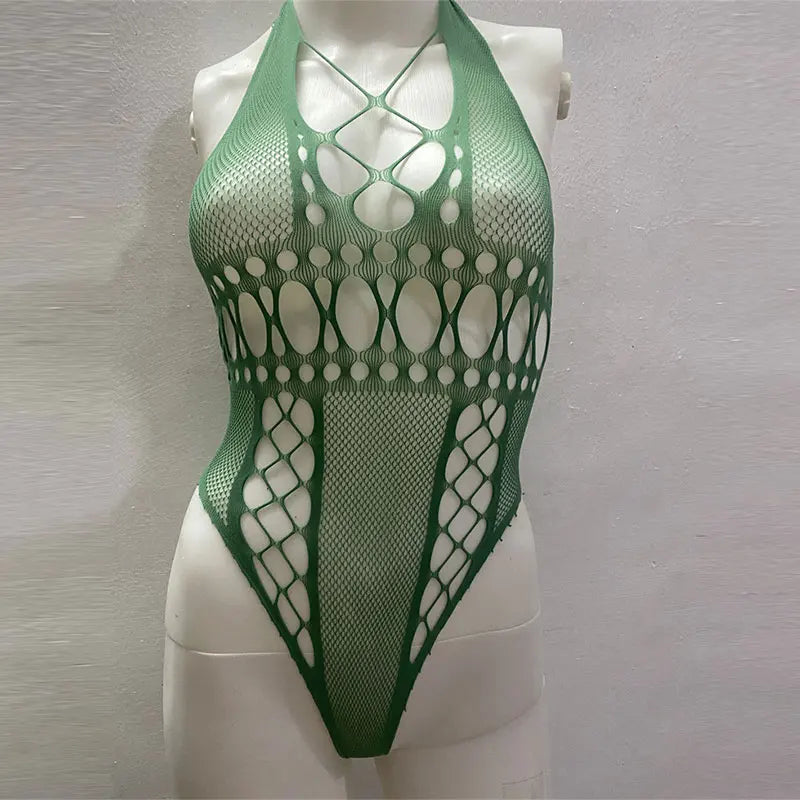 Open Back Lace Sheer