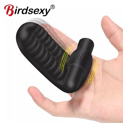 Silicone Finger Vibrator