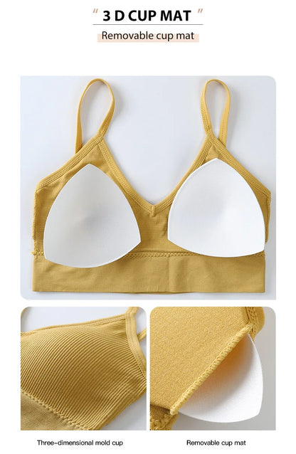French Backless Push Up Underwear Set