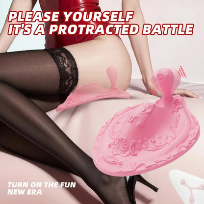 Queen Cushion: Vibrator Remote Contro