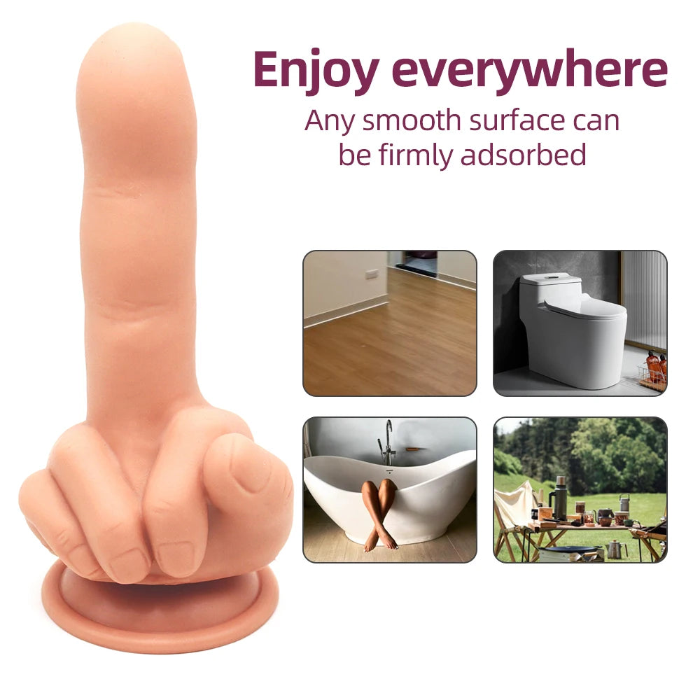 Middle Finger Suction Cup