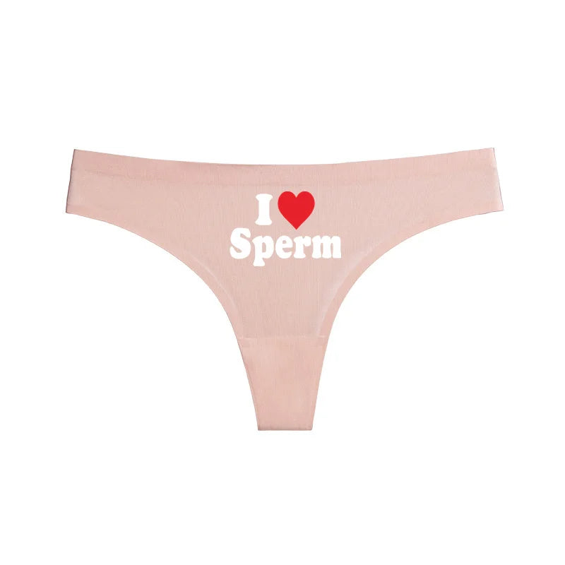 G-String: I LOVE SPERM