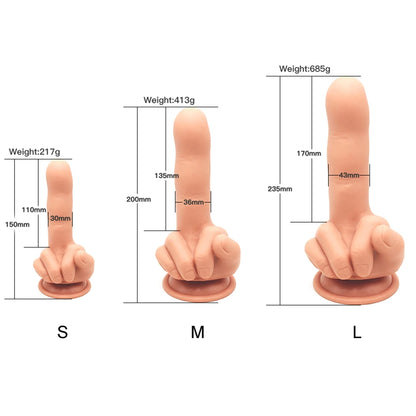 Middle Finger Suction Cup