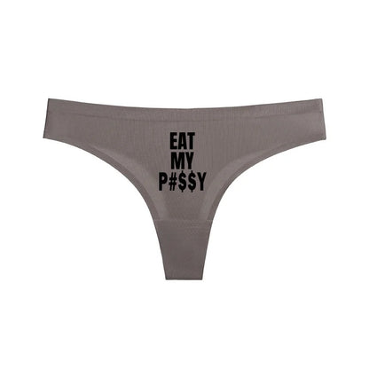 Eat my Pussy: Thong
