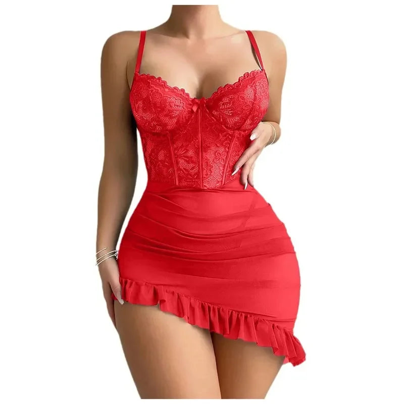 Transparent Lace Nightdre