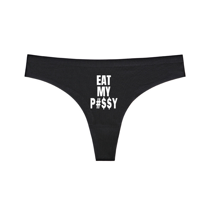Eat my Pussy: Thong