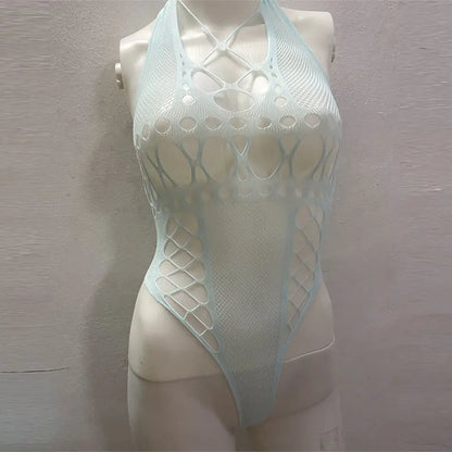 Open Back Lace Sheer