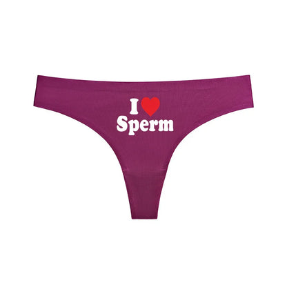 G-String: I LOVE SPERM
