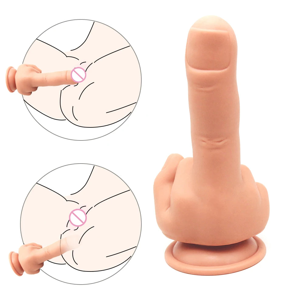 Middle Finger Suction Cup