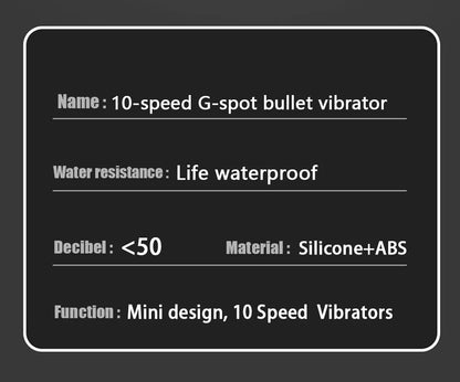 10 Speed Mini Bullet