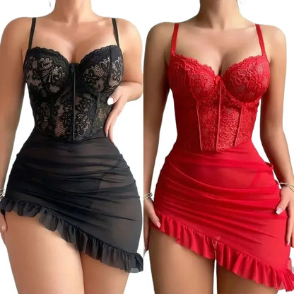 Transparent Lace Nightdre
