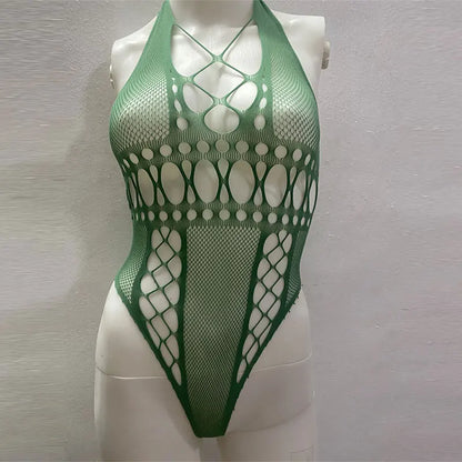 Open Back Lace Sheer