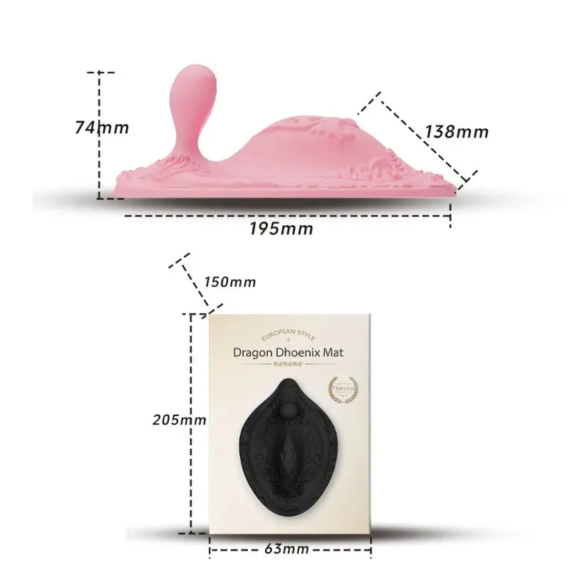 Queen Cushion: Vibrator Remote Contro