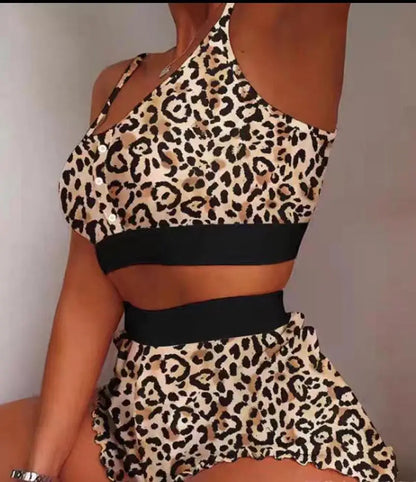 2 Pieces Set Pajama Shorts