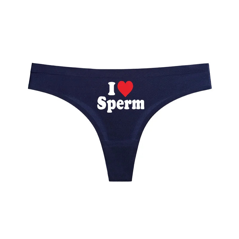 G-String: I LOVE SPERM